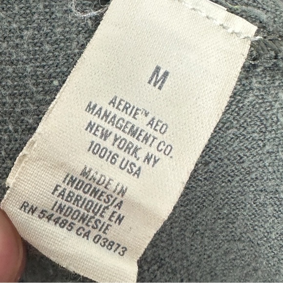 Aerie Velvet Velour Joggers Womens Size Medium Sweat Pants Elastic Waist Lounge - Picture 8 of 14